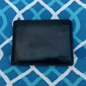💳 Men's black leather wallet 💳